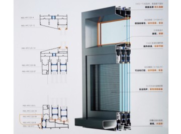 120三軌推拉窗